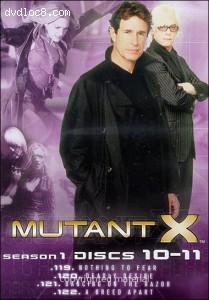 Mutant X - Season 1 - Disc 10 &amp; 11 Cover