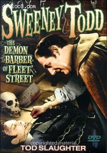 Sweeny Todd, The Demon Barber Of Fleet Street Cover