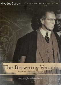 Browning Version, The Cover