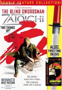 Zatoichi /Sonatine Double Bill Cover