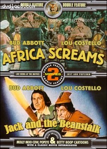 Abbott &amp; Costello Double Feature - Jack &amp; the Beanstalk - Africa Screams Cover