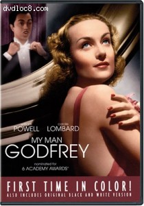 My Man Godfrey (Colorized / Black and White) Cover