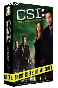 CSI: Crime Scene Investigation - The Complete Fifth Season Cover