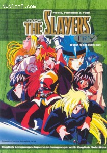 Slayers Try DVD Collection, The Cover