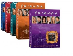 Friends - The Complete First Five Seasons (5-Pack) Cover