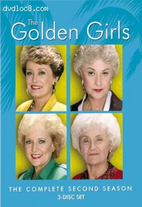 Golden Girls, The - The Complete Second Season Cover