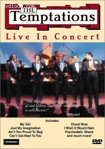 Temptations, The - Live in Concert Cover