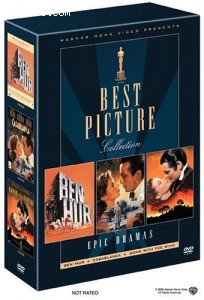 Best Picture Collection - Epic Dramas (Casablanca/Gone With the Wind/Ben-Hur) Cover