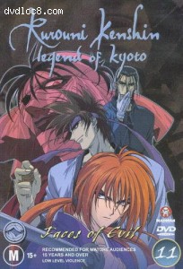 Rurouni Kenshin-Volume 11: Faces of Evil Cover