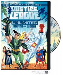 Justice League Unlimited - Saving the World (DC Comics Kids Collection) Cover