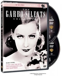 TCM Archives - The Garbo Silents: The Temptress / Flesh and the Devil / The Mysterious Lady Cover