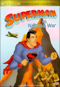 Superman Vs Nature &amp; War Cover