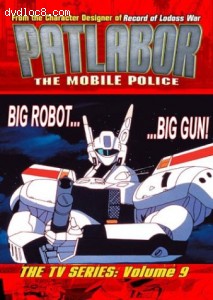 Patlabor - The Mobile Police The TV Series (Vol. 9) Cover