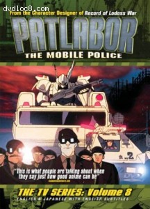 Patlabor - The Mobile Police The TV Series (Vol. 8) Cover