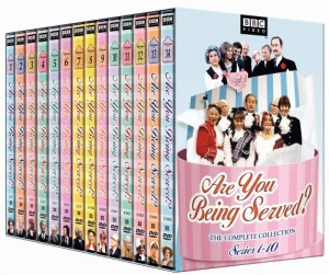 Are You Being Served? The Complete Collection (Series 1-10, 14 Volumes) Cover