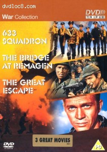 War Collection - 633 Squadron / The Bridge At Remagen / The Great Escape Cover