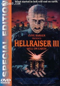 Hellraiser III: Hell on Earth (Region 1) Cover