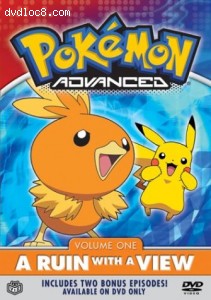 Pokemon Advanced, Vol. 1 - A Ruin with a View Cover