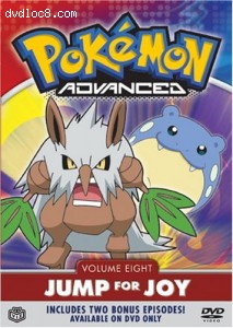 Pokemon Advanced, Vol. 8 - Jump for Joy Cover