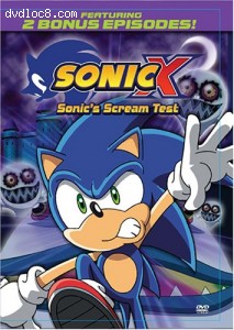 Sonic X, Vol. 5: Sonic's Scream Test Cover