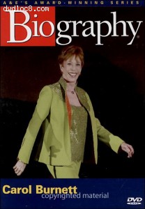 Biography: Carol Burnett Cover