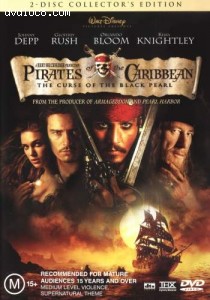 Pirates of the Caribbean: The Curse of the Black Pearl Cover