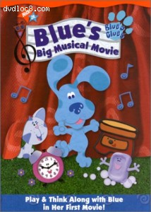 Blue's Clues: Blue's Big Musical Movie Cover