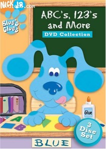 Blue's Clues: ABC's 123's and More DVD Collection Cover