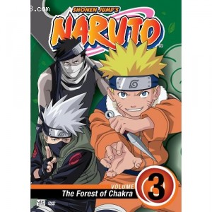 Naruto: Volume 3 - The Forest of Chakra Cover