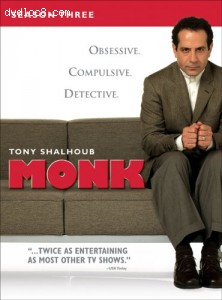 Monk: Season Three Cover