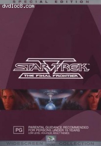 Star Trek V: The Final Frontier: Special Edition Cover