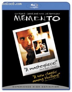 Memento (Blu-Ray) Cover