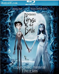 Tim Burton's Corpse Bride (Blu-ray) Cover