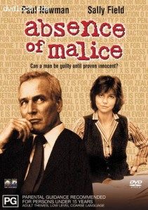 Absence of Malice Cover
