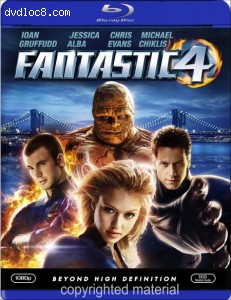 Fantastic Four (Blu-Ray) Cover