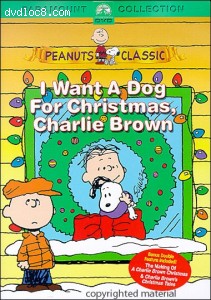 I Want a Dog For Christmas Charlie Brown Cover