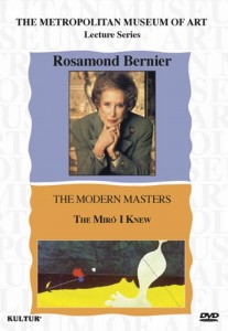 Metropolitan Museum of Art Lecture Series, The: Rosamond Bernier - Modern Masters - The Miro I Knew Cover