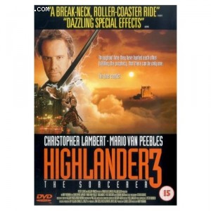Highlander 3: The Sorceror Cover