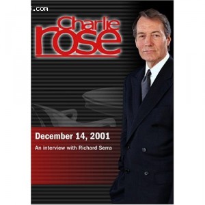Charlie Rose with Richard Serra (December 14, 2001) Cover