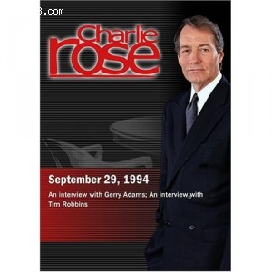 Charlie Rose with Gerry Adams; Tim Robbins (September 29, 1994) Cover
