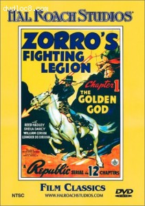 Zorro's Fighting Legion, Chapter 1 - The Golden God Cover
