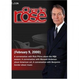 Charlie Rose with Rick Pitino; Maxwell Anderson; Benjamin Zander (February 9, 2000) Cover