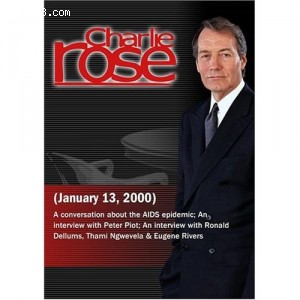 Charlie Rose with Sam Chen, Jeffrey Bartholet, Jonathan Silvers; Peter Piot; Eugene Rivers, Thami Ngwevela &amp; Ronald Dellums (January 13, 2000) Cover