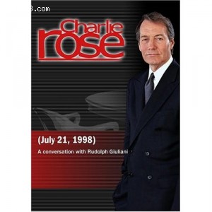 Charlie Rose with Rudolph Giuliani (July 21, 1998) Cover