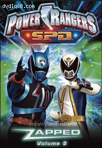 Power Rangers SPD - Zapped (Vol. 5) Cover