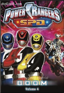 Power Rangers SPD - Boom (Vol. 4) Cover