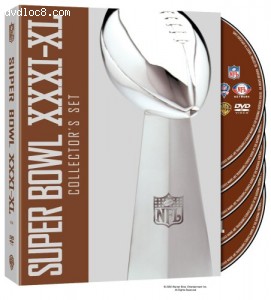 Super Bowl XXXI-XL Collector's Set Cover