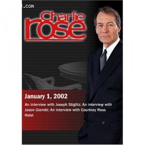 Charlie Rose featuring Joseph Stiglitz; Jason Giambi; Courtney Ross Holst (January 1, 2002) Cover