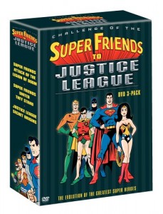 Challenge of the Super Friends to Justice League (DVD 3-Pack) (Attack of the Legion of Doom/United They Stand/Secret Origins) Cover