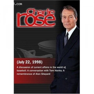 Charlie Rose with Tom Hanks (July 22, 1998) Cover